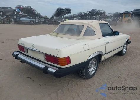 1981 Mercedes-Benz 380 Sl z USA, uszkodzony, nr VIN WDBBA45A2BB003681